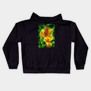 Canna Lily Kids Hoodie